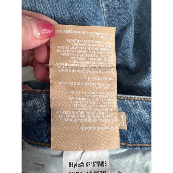 NWT Kut From The Kloth Kelsey High Rise Fab Ab Ankle Flare Medium Wash Size 4 - Picture 12 of 13